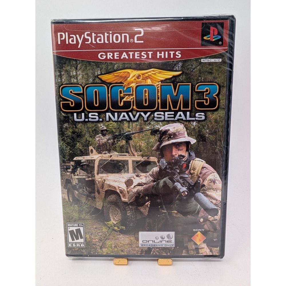 SOCOM 3 US Navy Seals PS2 PlayStation 2 - BRAND NEW ***FACTORY SEALED***